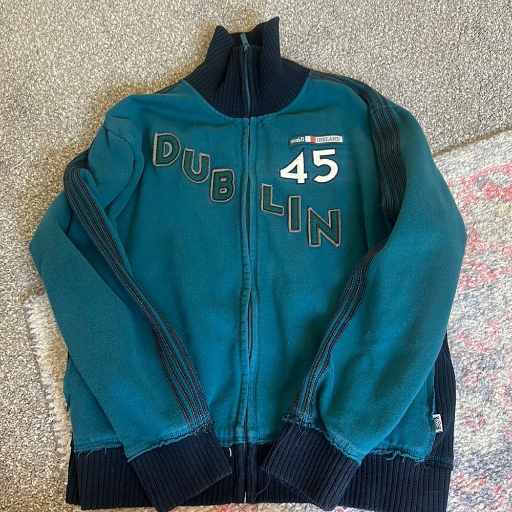 Blue Marlin Dublin zip Up sweater